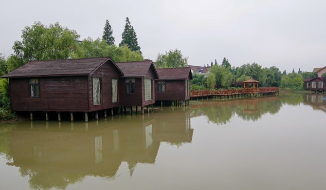 【图】上海山阳田园国际度假村湖景情侣房_金山区短租