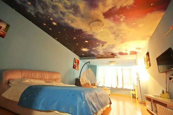 【图】成都春熙路汇景梦幻星空房_青羊区短租