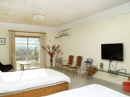 深圳大梅沙愿望塔度假公寓风情街双床房