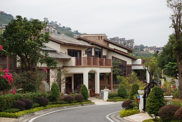 佛冈碧桂园山顶度假别墅3房6床2户外温泉